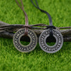 Pagan Elder Futhark Runes Vintage Jewelry Runic Vegvisir Compass Pendant Viking Necklace Men Women Norse Amulet Talisman Jewerly - Image 2