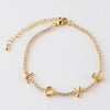 Letter Micro Pave Cubic Zircon Tennis Chain Love Necklaces for Women Crystal Gold Chokers Statement Jewelry - Image 9