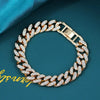 Chunky Metal Chain Anklet For Women Men Rhinestone Gold Silver Color Cuban Foot Bracelet Punk Hip Hop Rock Jewelry - Image 5