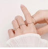 Minimalist Inlaid Cubic Zircon 12 Constellation Zodiac Sign Rings for Women Simple Silver Color Adjustable Ring Jewelry Gift - Image 5