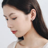 Silver Color Design Three-layer Twisr Rope Hoop Earrings Tiny Mini Circle Earrings For Women Jewelry - Image 3