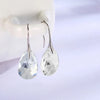 Women Water Drop Crystal Earrings Dangle Earring CZ Charm Bridal Wedding Engagement Jewelry Gifts - Image 10