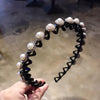 Non-Slip Rhinestone Hairbands Elastic Flower Pearl Women Hair Hoop Bands Headband Bezel Girls Hair Accessories Headdress - Image 14