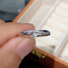 Contracted Design Women's Ring with Brilliant White Cubic Zirconia Wedding Party Daily Wearable Statement Jewelry - Image 21