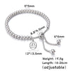 Zodiac Pendent Beads Chain Bracelets for Women Stainless Steel Charm Bracelet Aries Pisces Gemini Aquarius Taurus - Image 13