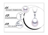 Pearl Pendant Necklace with 6 to 10 mm Pearls - Image 12