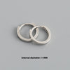 Minimalist Circle Hoop Earrings in 8 mm to 14 mm Sizes - Image 12
