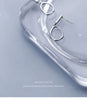 MODIAN Classic Irregular Oval Dangle Earring for Women Pure 925 Sterling Silver Simple Geometric Square Earring Fine Jewelry