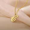 Dainty Initial Letter Necklaces For Women Gold Color Minimalist Stainless Steel Initial Necklace Wedding Jewelry Gift - Image 44