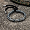 Norse Runes Beads Bracelet Men Vikings Accessories Braided Survival Paracord Rope Wristband Handmade Outdoor Amulet Bangle - Image 5