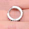 1 Pcs Crystal Zircon Hoop Earrings for Women Rainbow Cartilage Helix Tragus Earring Stud Body Piercing Jewelry - Image 18