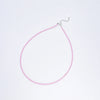 Stone Necklace Spinel/Lapis Lazul/Amazonite/Amethy/Tourmaline/Amethyst Ketting 2MM Silver Jewelry for - Image 15
