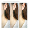 Modian Long Tassel Bead Swing Charm Drop Earrings Classic 925 Sterling Silver Exquisite Jewelry For Women S925 Present