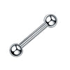 Stainless Steel Cartilage Barbell Earrings in Multiple Finishes - Image 7