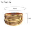 Bohemian Contrast Color Splice Slim Stripe Leather Bracelet for Women Multilayer Wide Wrap Bracelet Couple Jewelry Gift - Image 6