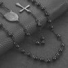 Stainless Steel Vintage Cross Bohemia Religious Rosary Pendant Necklace For Women Men Charm Jewelry Gifts - Image 30