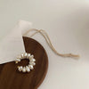 Irregular Pearl Ear Clip Fake Piercing Ear Cuff Artificial Pearls Ear Clips On Earrings Women French Retro Elegant Jewelry Gifts - Image 6