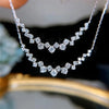Modern Women's Necklace Elegant Accessories Party Daily Wear Versatile Jewelry Dazzling Cubic Zirconia Necklaces - Image 2