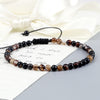 4mm Mini Beads Bracelets for Women Men Round Agates Onyx Stone Yoga Braided Bracelet Elastic Charm Bangle Prayer Jewelry - Image 48