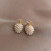 Round Simple Crystal Dangle Earrings For Women Sweet Water Drop Pendant Earring Party Birthday Jewelry Gift - Image 7