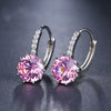 Hoop Earrings For Women Square Cubic Zirconia Chunky Huggie Earrings Female Bride Wedding Jewelry - Image 11