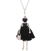 statement necklace pendant cute jewelry lady long necklace women flower charms pendant bohemian maxi accessory - Image 12
