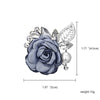 Handmade Cloth Art Fabric Flower Brooch For Women Ladies Korean Rose Floral Suit Shirt Corsage Collar Lapel Pins Wedding Jewelry