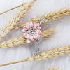 Handmade Cloth Art Fabric Flower Brooch For Women Ladies Korean Rose Floral Suit Shirt Corsage Collar Lapel Pins Wedding Jewelry