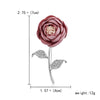 Handmade Cloth Art Fabric Flower Brooch For Women Ladies Korean Rose Floral Suit Shirt Corsage Collar Lapel Pins Wedding Jewelry