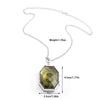 Harry Potter Magic Horcrux of Salazar Slytherin's Locket Pendant Necklace Cosplay Jewelry For Men Women Kids Fans