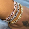 Chunky Metal Chain Anklet For Women Men Rhinestone Gold Silver Color Cuban Foot Bracelet Punk Hip Hop Rock Jewelry - Image 3