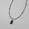 Gummy Bear Pendant Choker with Multicolor Resin Beads - Image 16
