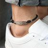 Adjustable Handmade Cool Simple Leaf Anklets Woven Adjustable Rope Lucky Foot Bracelet For Women Men Jewelry - Image 1