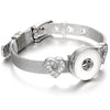 Snaps Jewelry Stainless Steel Snap Button Bracelet Cuff Bangle for Women Men Fit 12mm 18mm Snap Buttons Interchangeable Jewelry - Image 23