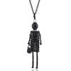 statement necklace pendant cute jewelry lady long necklace women flower charms pendant bohemian maxi accessory - Image 55