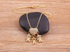 Family Pendant Necklace with Child Figure Combinations and Stone Accents - Image 31