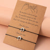 2pcs/set Minimalist Sun Moon Charm Couple Bracelet Friendship Jewelry Gift Handmade Adjustable Braided Rope Bracelets - Image 3