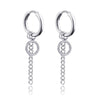 Punk Stainless Steel Chain Hoop Earrings For Women Men Goth Pop Hip Hop Pendants Ear Jewelry Accessories Earring - Image 33