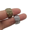 Slavic Star Of Russia Ring Svarog Symbol Vintage Adjustable Womens Mens Signet Rings - Image 6