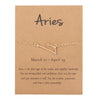 12 Constellation Bracelet Crystal Charm Chain Bracelets for Women Zodiac Sign Libra Aries Card Birthday Jewelry Gift - Image 11