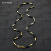 2.5/3mm Wide Stainless Steel Bamboo Necklace for Women Men Bar Link Chain on Neck Collarbone Jewelry Accessories - Image 15