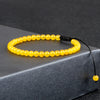Adjustable 4 mm Beaded Stretch Bracelet in Multiple Color Styles - Image 5