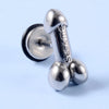 1Pair Punk Gothic Earrings Steel Retro Ear Studs Tragus Helix Cartilage Lobe Women Man Body Piercing Jewelry - Image 36
