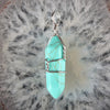 Mix Crystal Quartz Tiger Eye Onyx Lapis Lazuli Amethyst Opal Hexagonal Faceted Bead Twining Iron Wire Pendant 1PCS - Image 21