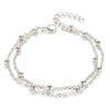 Classic White Dripping Oil Metal Shell Anklets Small Tassel Chain Sandals Ankle Bracelet For Women Beach Foot Jewelry - Image 9