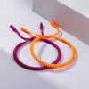 Handmade Bracelet Orange Braided Knot Rope Adjustable Charm Tibetan Buddhist Bracelets For Women Men Jewely Friend Gifts - Image 1