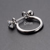 Stainless Steel Cartilage Cuff Earring with 0.8 mm Gauge and 8 mm Shaft - Image 47