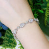 Waterdrop Cubic Zirconia Tennis Bracelet in Multiple Metal Tones - Image 10