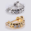 1pcs Steel Barbell With CZ Hoop Ear Tragus Cartilage Helix Earrings Ear Studs Ear Cuff Rook Woman Lobe Piercing Jewelry - Image 26