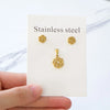Flower Rose Jewelry Sets For Women Fairy Moon Star Pineapple Necklace Earrings Romantic Accessory Conjuntos De Joya - Image 17